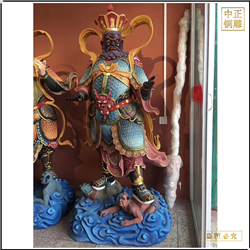 供應四大天王銅佛像擺件 供應四大天王銅佛像擺件