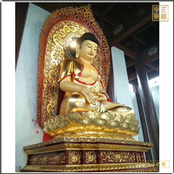 彩繪釋迦牟尼佛銅像批發(fā)廠 彩繪釋迦牟尼佛銅像批發(fā)廠