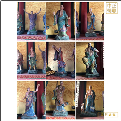 1.8米十八羅漢銅佛像 1.8米十八羅漢銅佛像