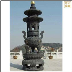 寺院室外純銅香爐 寺院室外純銅香爐
