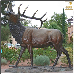 大型銅鹿鑄銅雕塑 大型銅鹿鑄銅雕塑