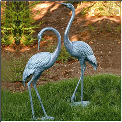 鑄銅關公 定制銅仙鶴雕塑