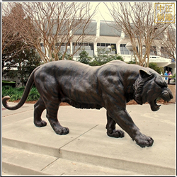 鑄銅關公 廣場老虎銅雕塑