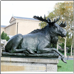 室外景觀駝鹿動物雕塑 室外景觀駝鹿動物雕塑