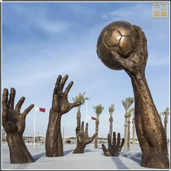 鑄銅關公 大型廣場手足銅雕塑