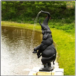 鑄銅關公 小象園林景觀雕塑