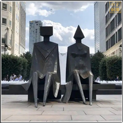 鑄銅關公 廣場大型抽象雕塑