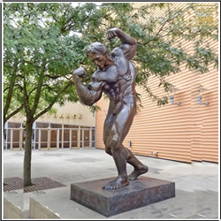 鑄銅關公 西方男性人物銅雕塑