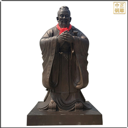 鑄銅關公 孔子雕塑工藝品價格