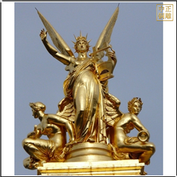 鑄銅關公 西方奏樂人物銅雕塑