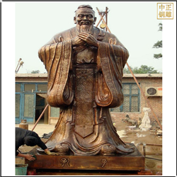 鑄銅關公 宗圣孔子像
