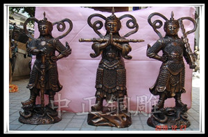 銅韋陀菩薩像 銅韋陀菩薩像