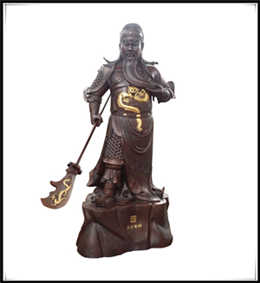 銅關公像 銅關公像