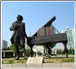 大型肖邦教學銅雕塑 大型肖邦教學銅雕塑