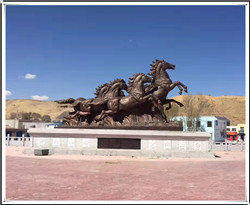 八駿馬銅雕鑄造 八駿馬銅雕鑄造