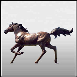 奔跑銅馬雕塑 奔跑銅馬雕塑