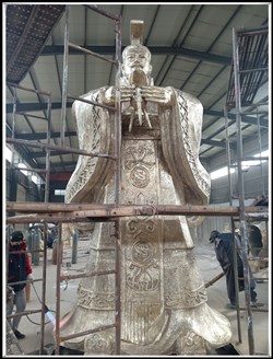 秦始皇雕塑制作|大型秦始皇銅像 秦始皇雕塑制作|大型秦始皇銅像