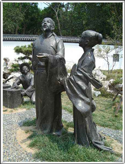 優質李白銅像 優質李白銅像