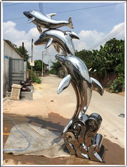 不銹鋼動(dòng)物雕塑 不銹鋼動(dòng)物雕塑
