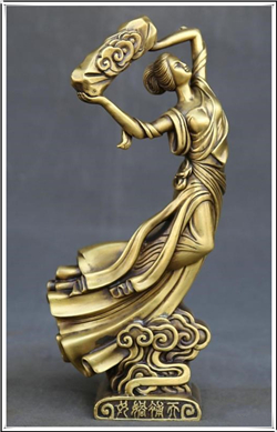 女媧補(bǔ)天雕塑擺件 女媧補(bǔ)天雕塑擺件