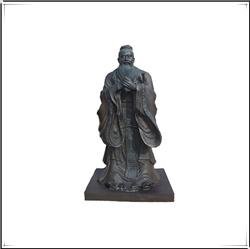 雕塑孔子 雕塑孔子