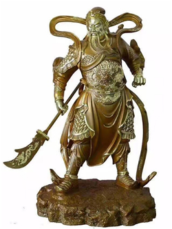 關公銅佛像 關公銅佛像