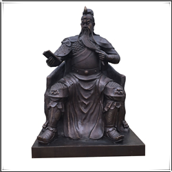 關(guān)圣大帝銅雕 關(guān)圣大帝銅雕