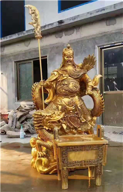 銅雕關(guān)公 銅雕關(guān)公