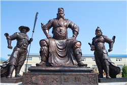 武財神雕塑 武財神雕塑