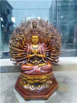 千手觀音銅像圖片 千手觀音銅像圖片