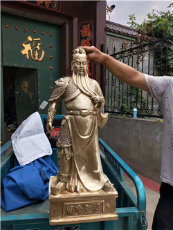 全銅關公 全銅關公