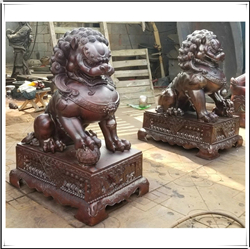 古代小銅獅子 古代小銅獅子