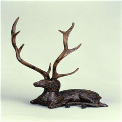 銅鹿擺件 銅鹿擺件