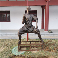 少林功夫銅像 少林功夫銅像