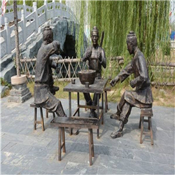 園林飲食雕塑 園林飲食雕塑